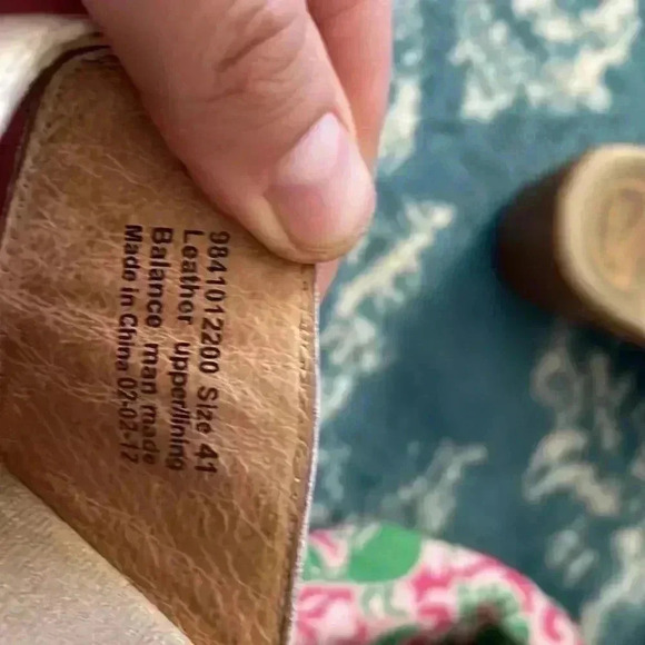 Dansko white patent leather slip on buckle sandals 41 - Picture 6 of 7